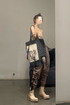 Boris Bidjan Saberi horsehide mid-calf boots German handmade WBOOT2 FMM20011-BAIHE white brown